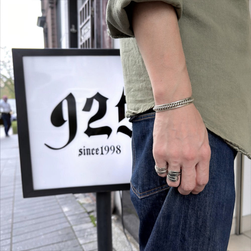 【NAVAJO INDIAN JEWELRY】Silver Bangle -3280