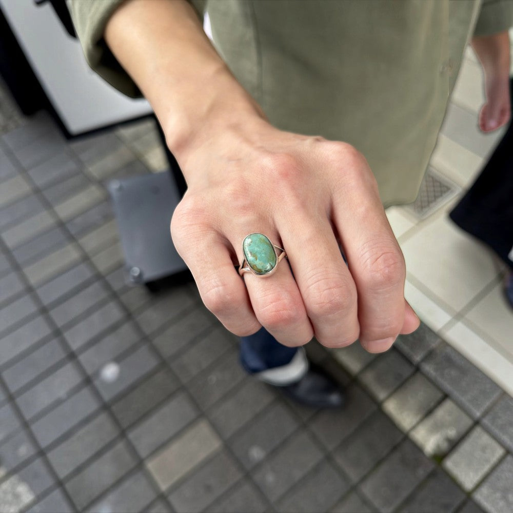 【NAVAJO INDIAN JEWELRY】Silver Ring - 06／17号