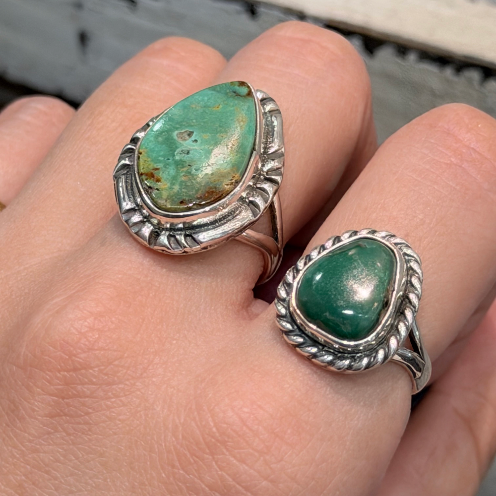 【NAVAJO INDIAN JEWELRY】Silver Ring - 05／15号