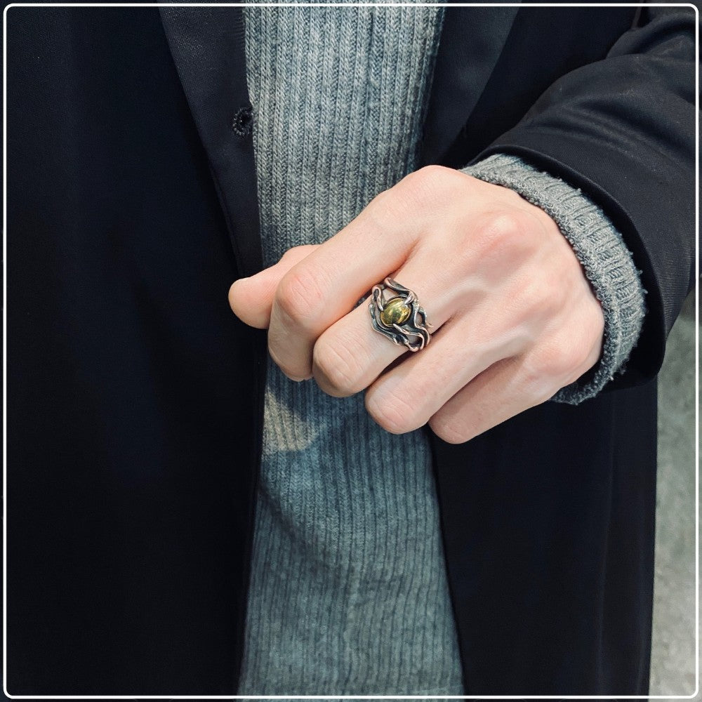 【TAUJAN タウジャン】Ring R-178-15Brass