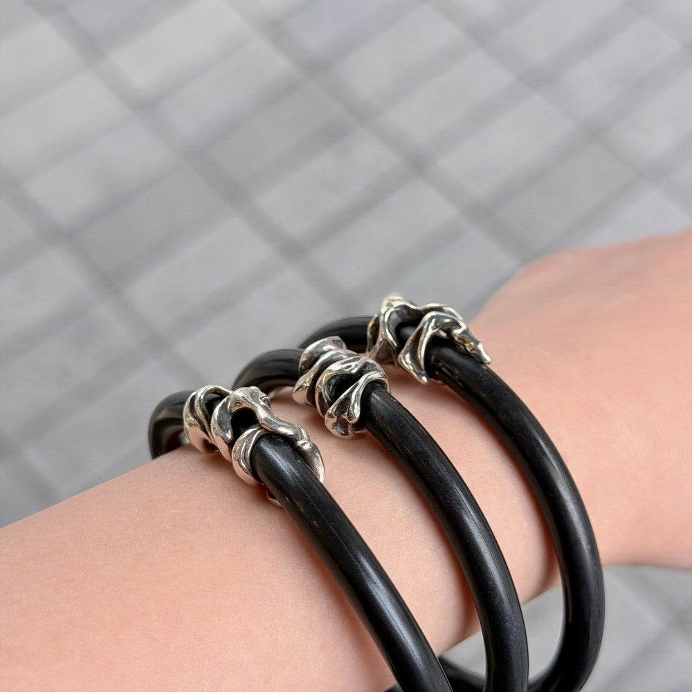 【TAUJAN タウジャン】Bracelet ラバーブレスレット -b