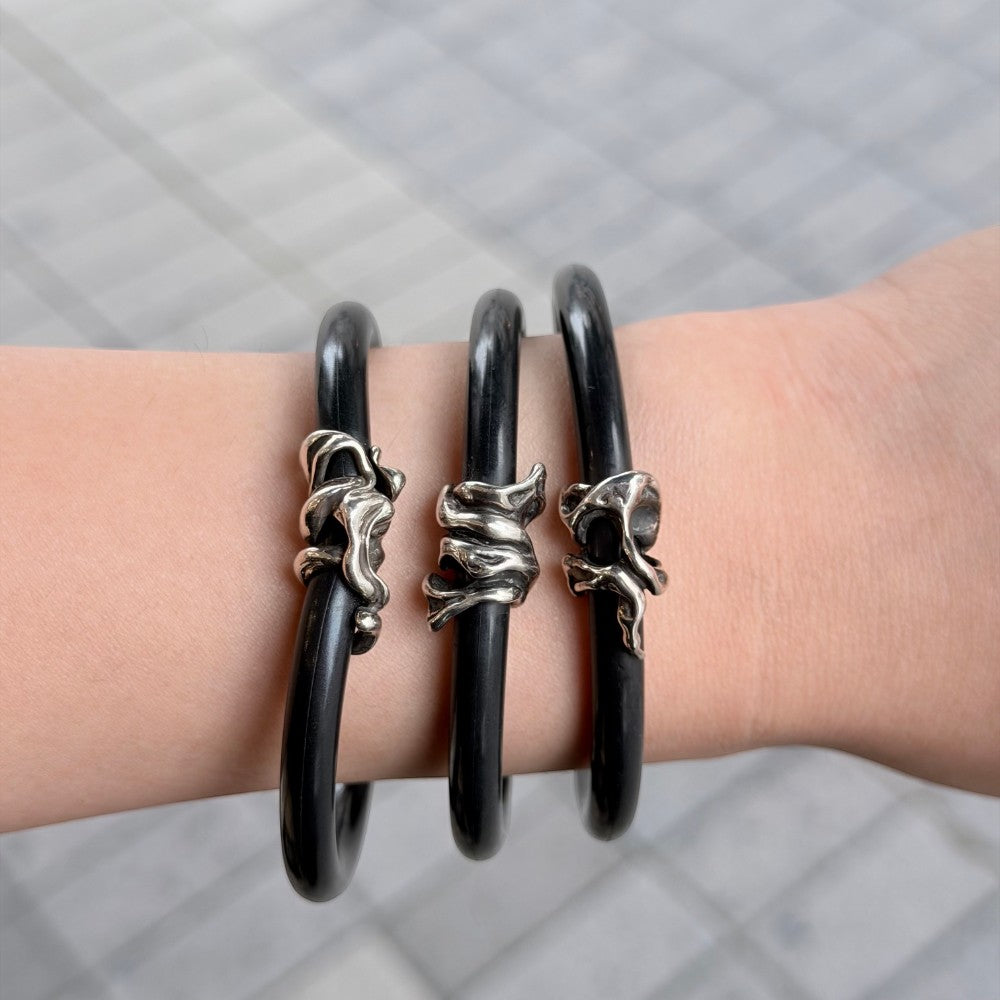 【TAUJAN タウジャン】Bracelet ラバーブレスレット -b