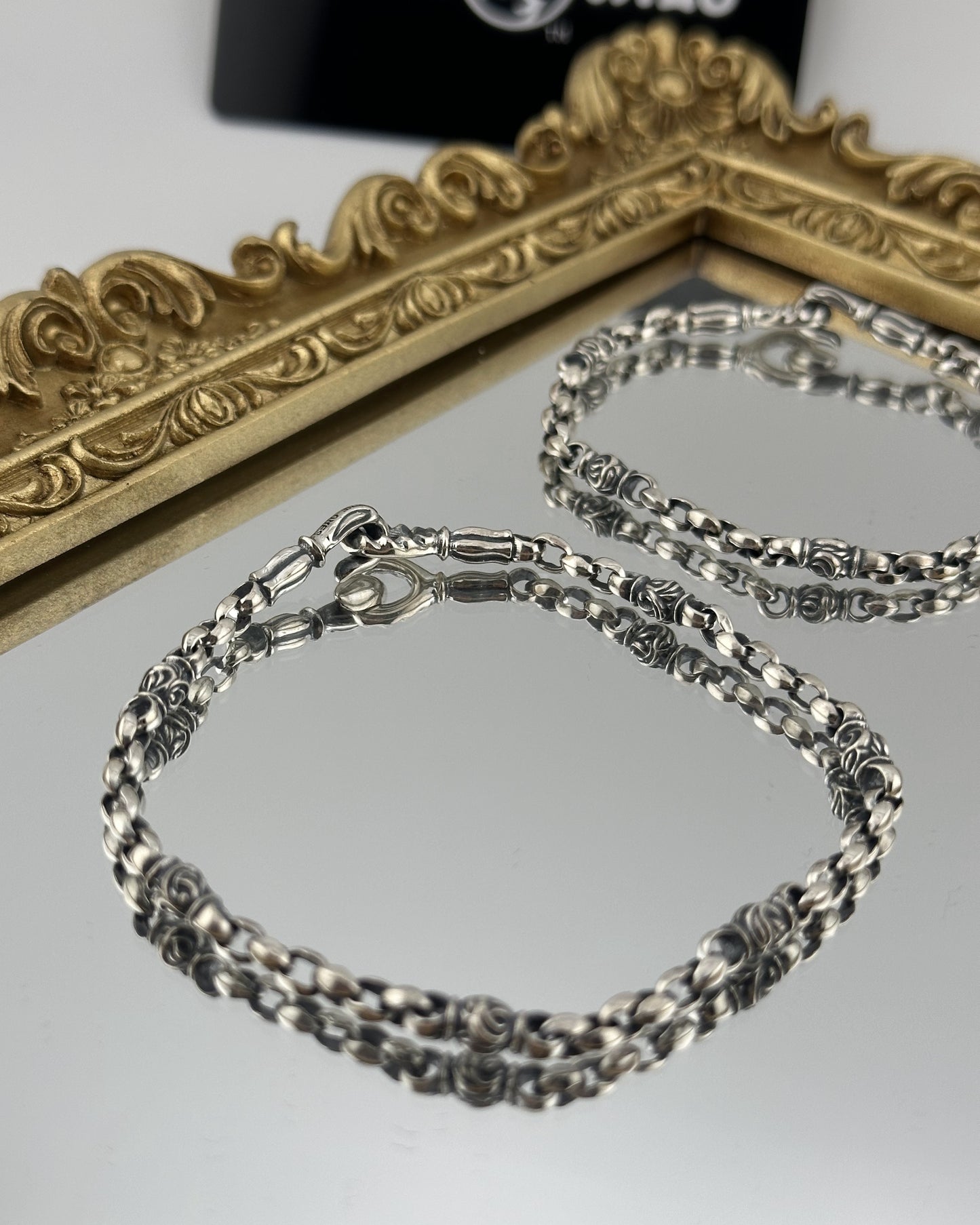 【LONE ONES ロンワンズ】MFNH-0006L Mini Silk Eagle Chain Bracelet