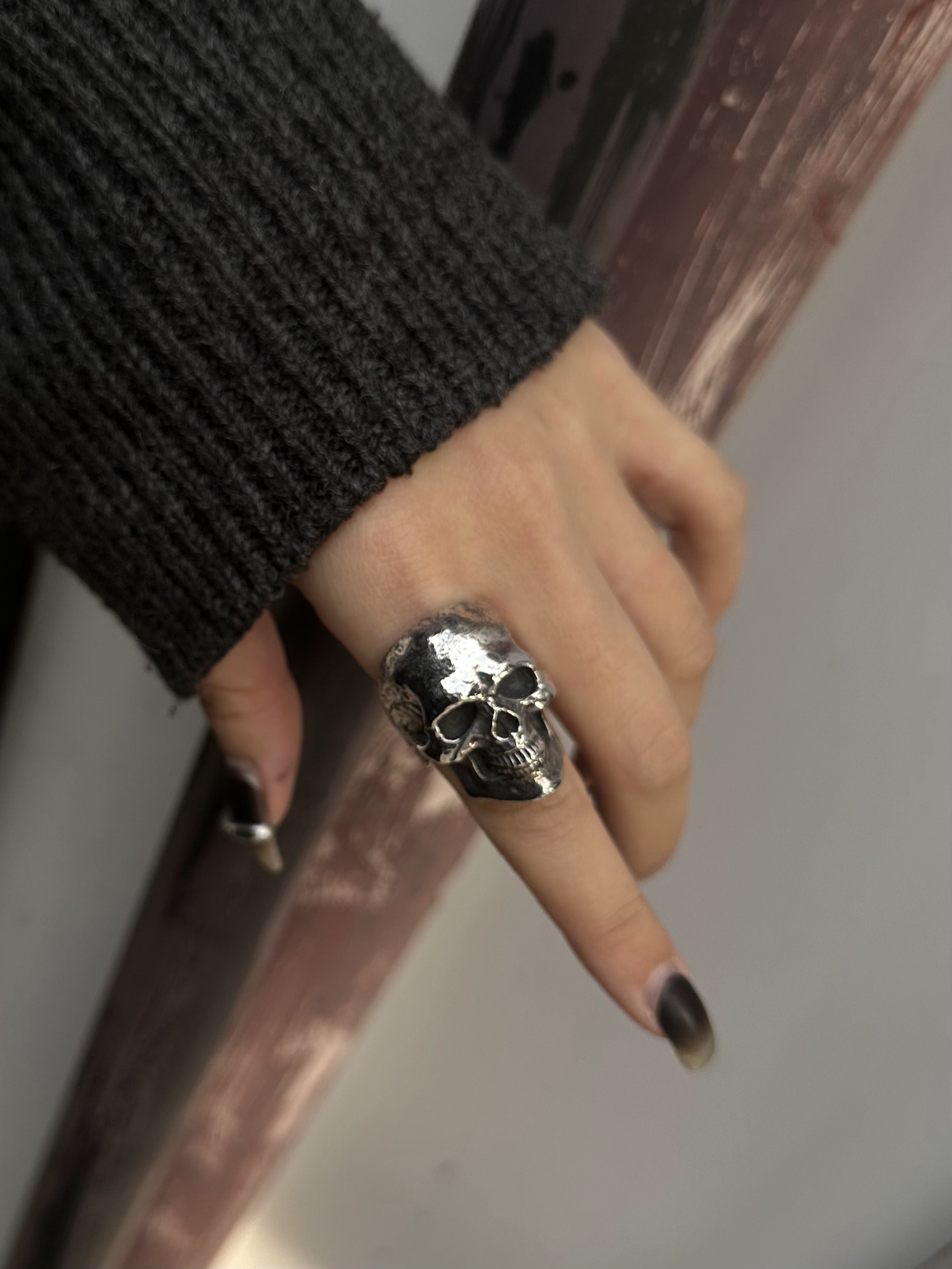 CRAZY PIG DESIGNS クレイジーピッグデザインズ】NO.989 LIVE SKULL