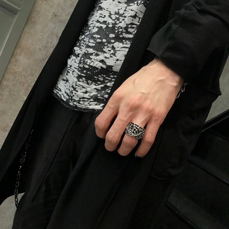 【GODSIZE ゴッドサイズ】GS-206r ROSETTE RING ロゼットリング