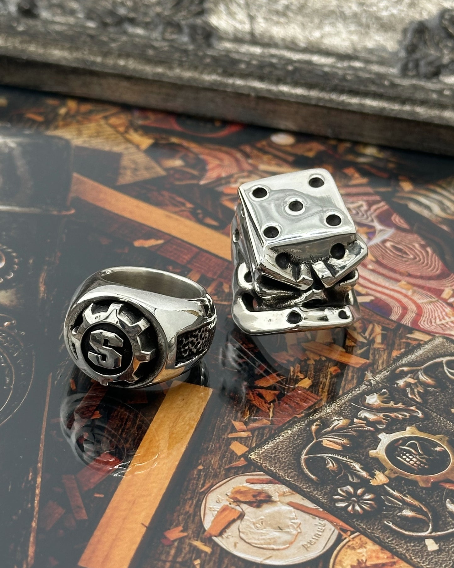 【STARLINGEAR スターリンギア】STR012 ニューラージシグネットリング