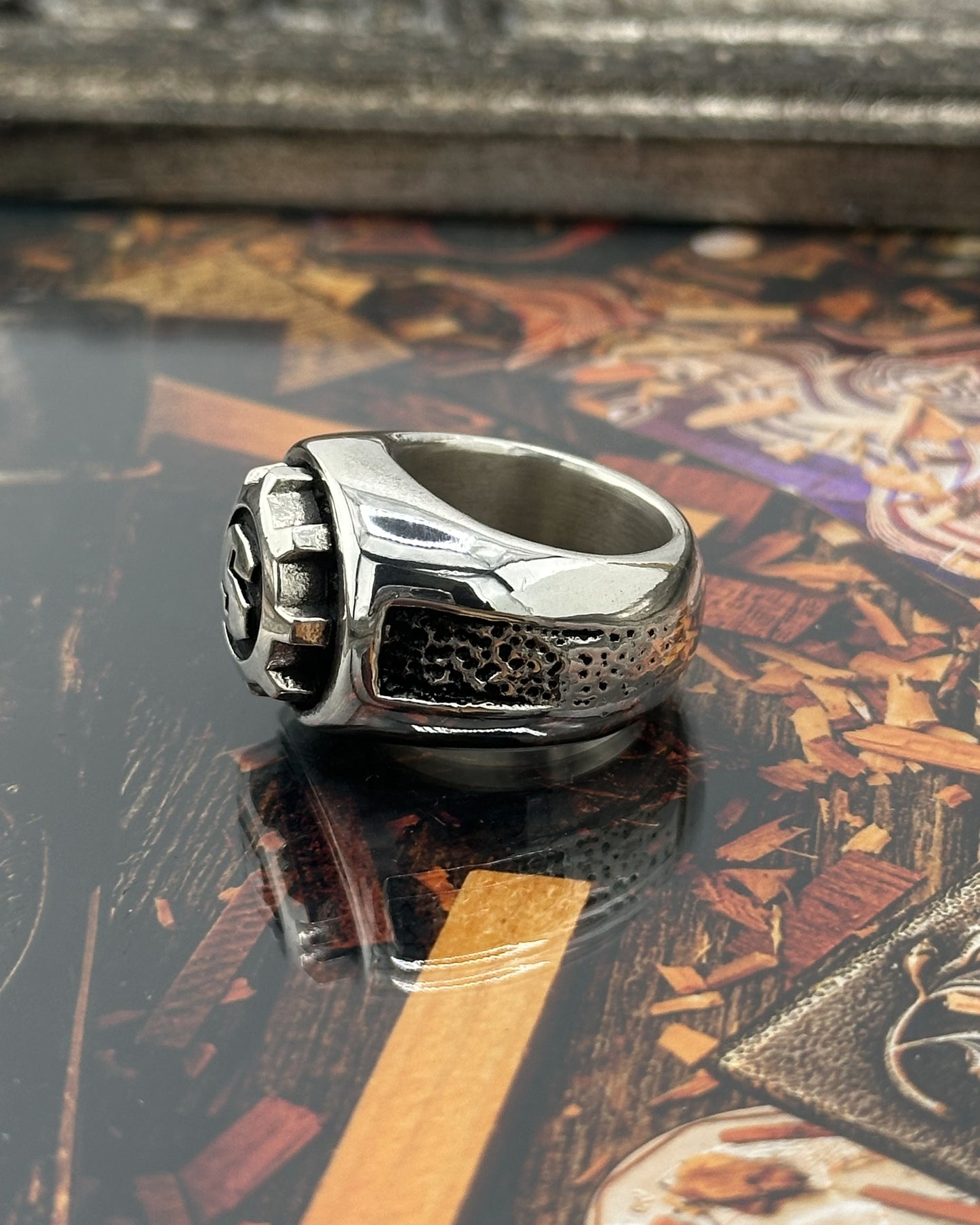 【STARLINGEAR スターリンギア】STR012 ニューラージシグネットリング