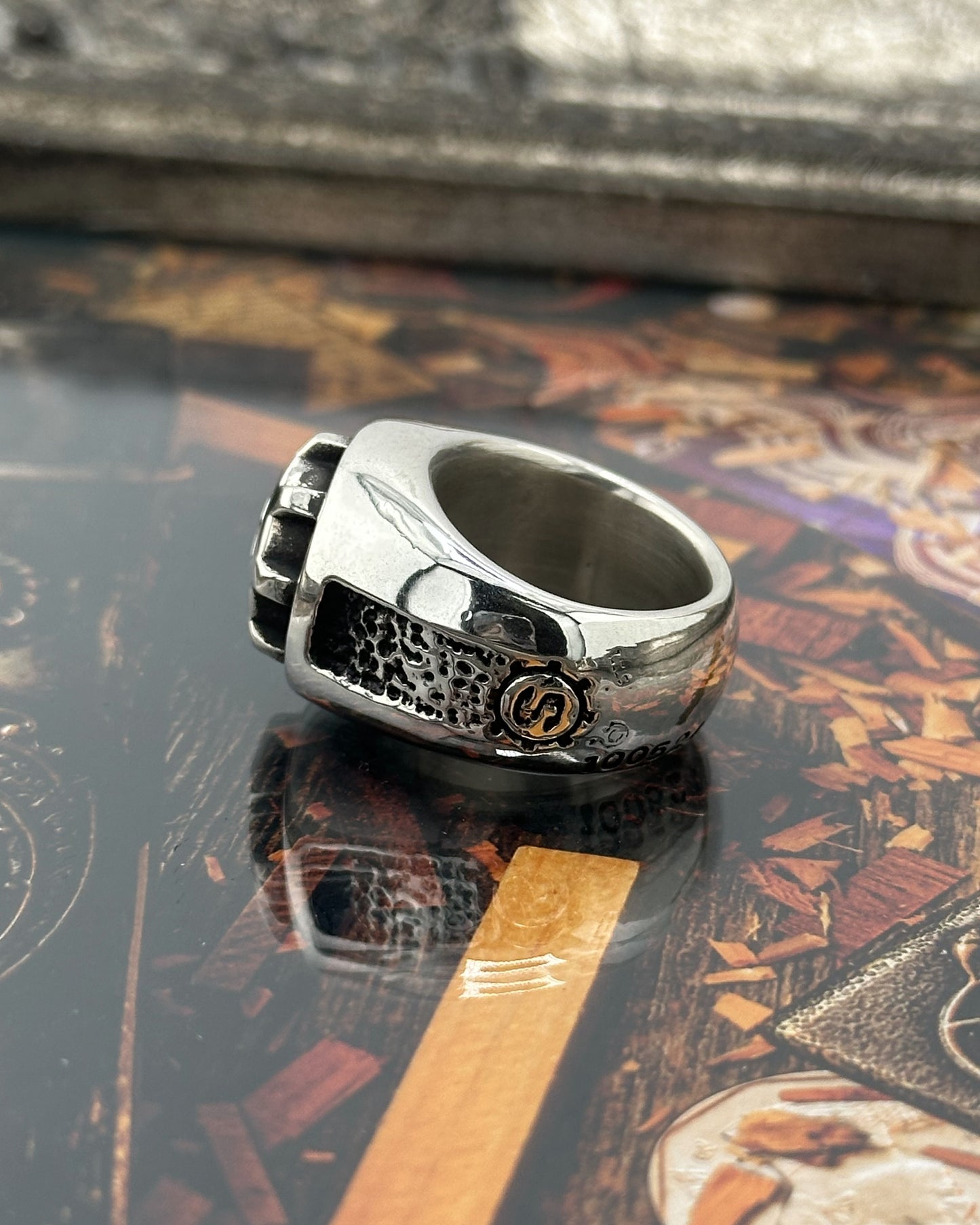 【STARLINGEAR スターリンギア】STR012 ニューラージシグネットリング