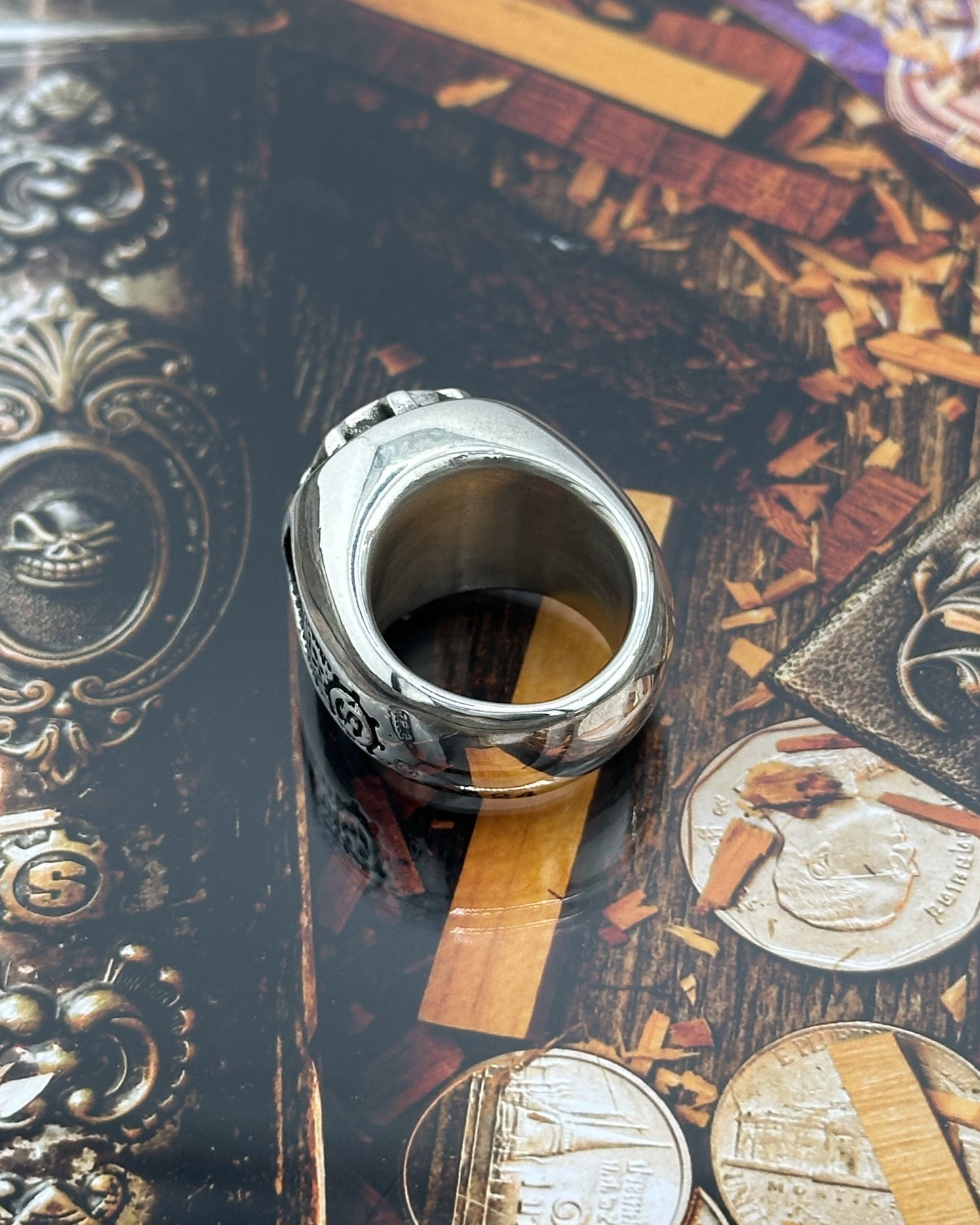 【STARLINGEAR スターリンギア】STR012 ニューラージシグネットリング