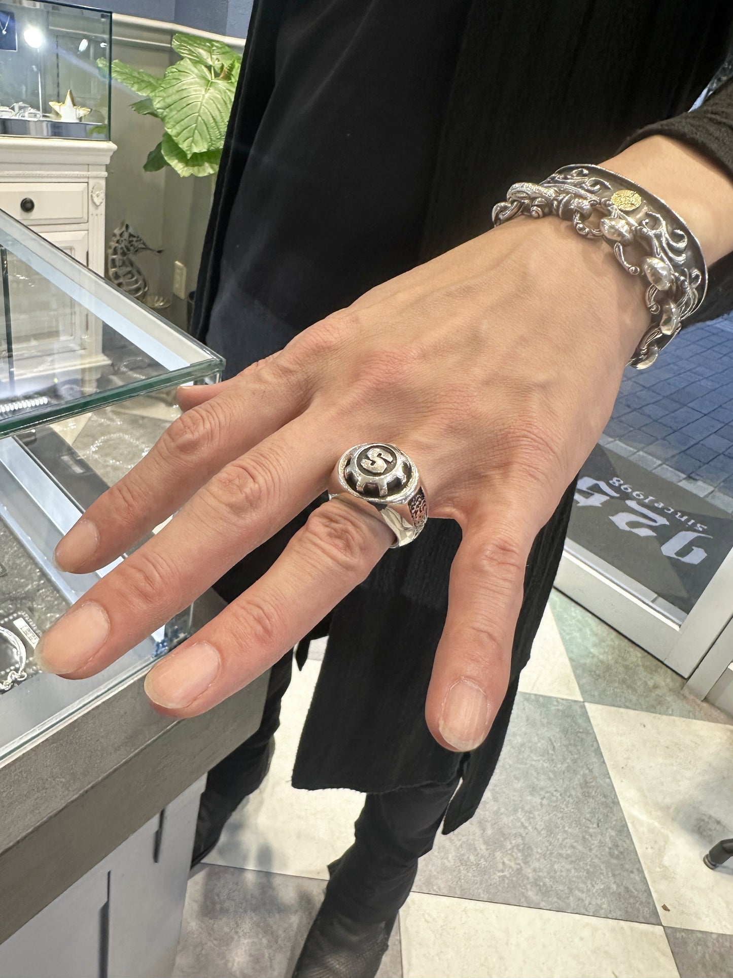 【STARLINGEAR スターリンギア】STR012 ニューラージシグネットリング