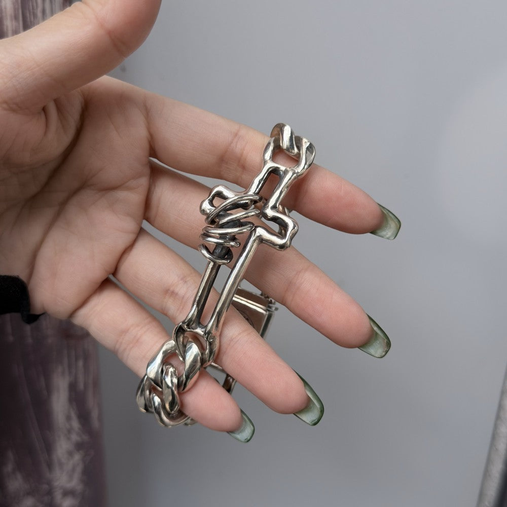 2026AW先行予約【GODSIZE ゴッドサイズ】GS748CB BIND CROSS BRACELET