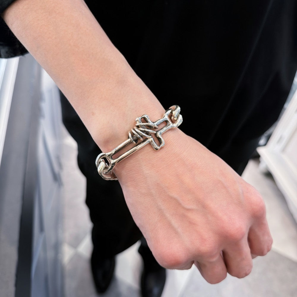 2026AW先行予約【GODSIZE ゴッドサイズ】GS748CB BIND CROSS BRACELET