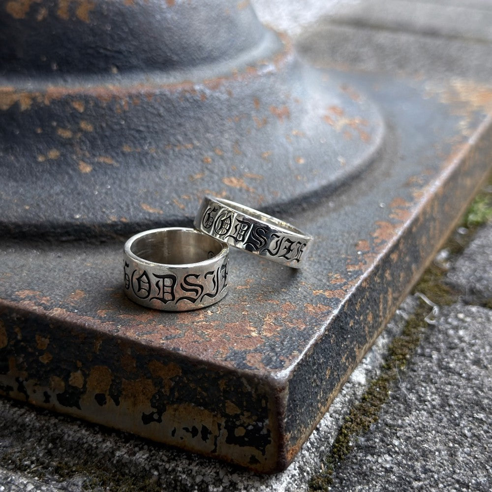 【GODSIZE ゴッドサイズ】GS256R DIVINE ENGRAVED BAND six