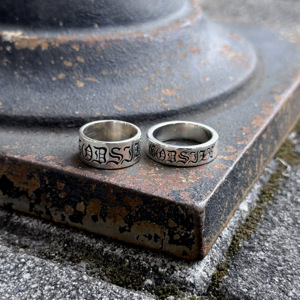 【GODSIZE ゴッドサイズ】GS256R DIVINE ENGRAVED BAND six