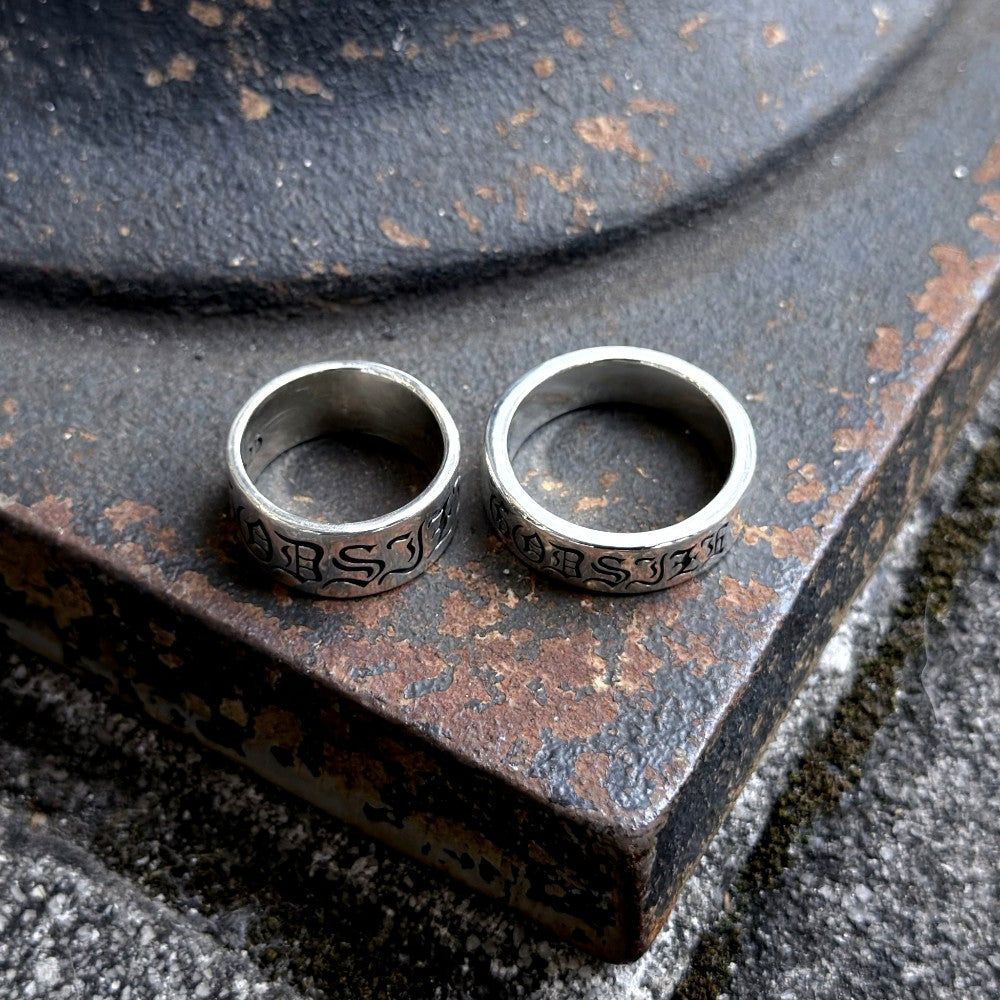 【GODSIZE ゴッドサイズ】GS256R DIVINE ENGRAVED BAND six