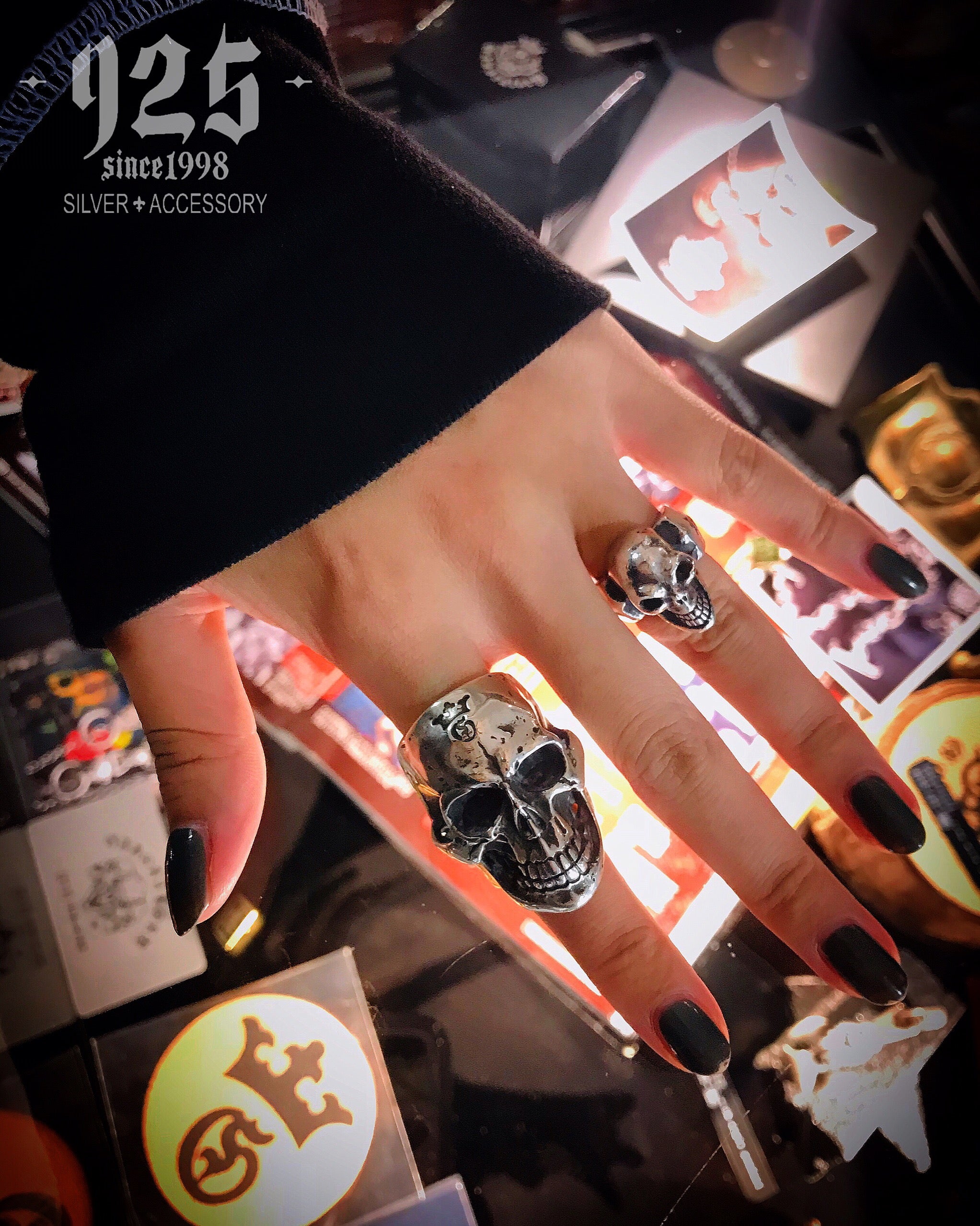 Gaboratory ガボラトリー】Single Skull Ring シングルスカルリング