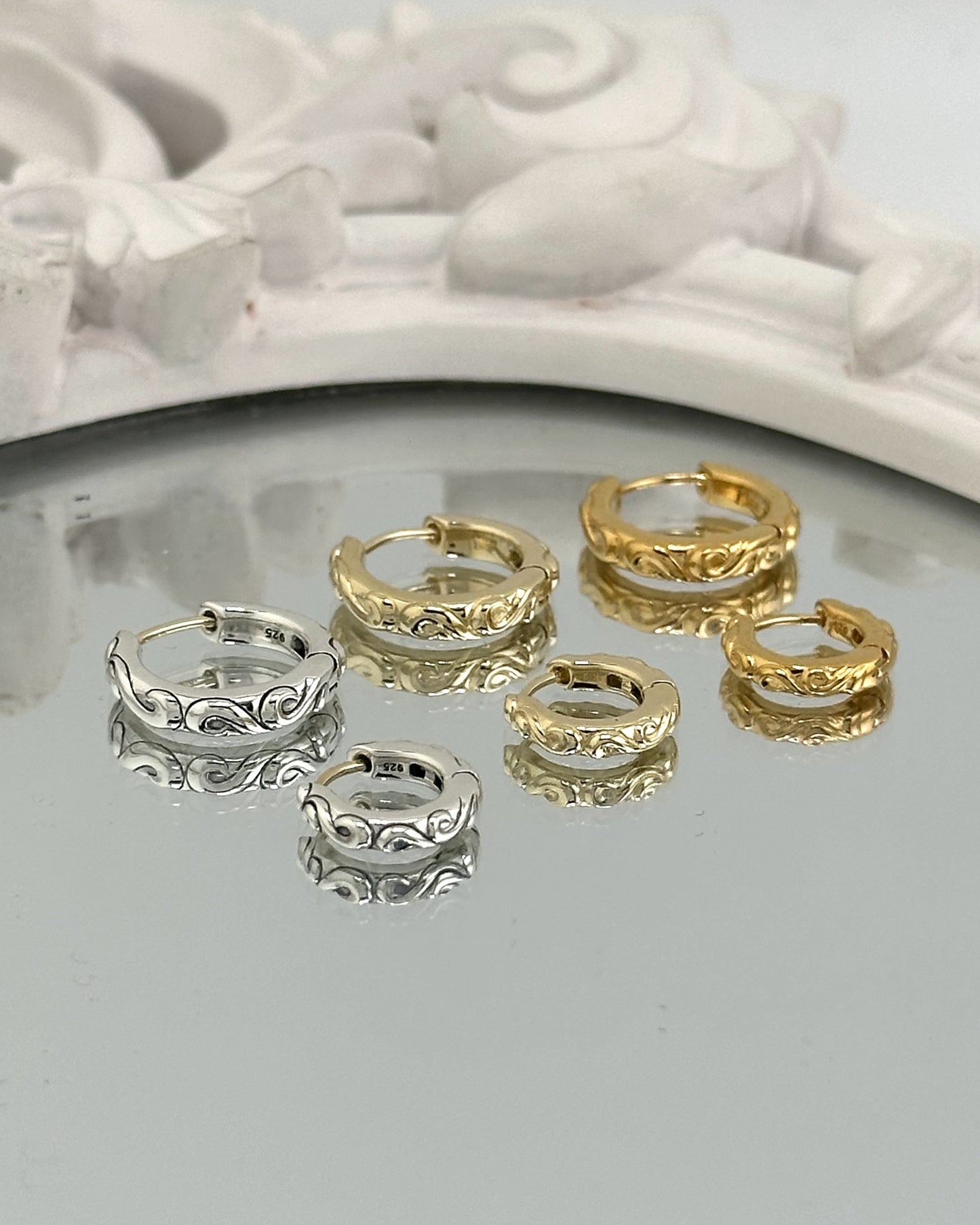 [Bastille] BHAE-035：琥珀耳环::S 琥珀底耳钉