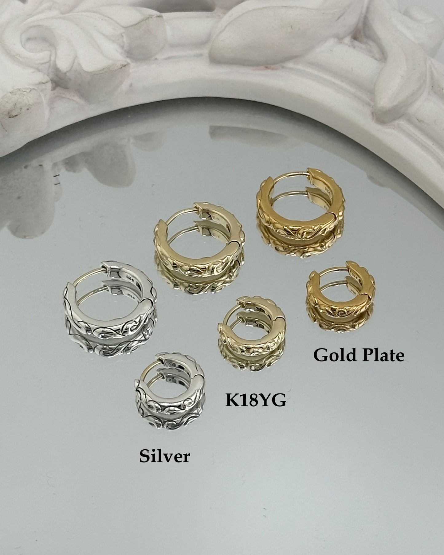 [Bastille] BHAE-035：琥珀耳环::S 琥珀底耳钉