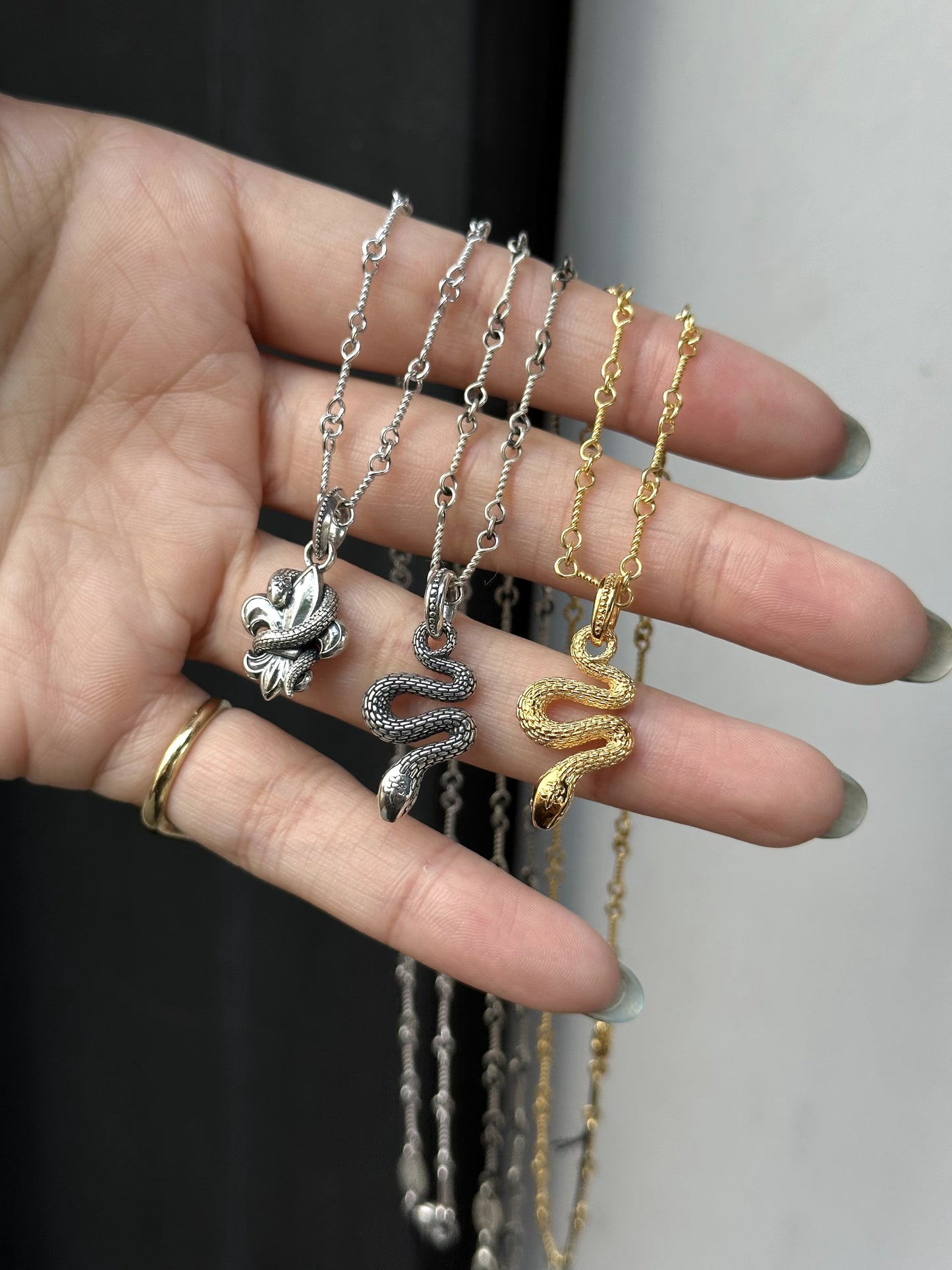 【 Bastille バスティーユ】BHAC-008 tordre chain タードチェーン