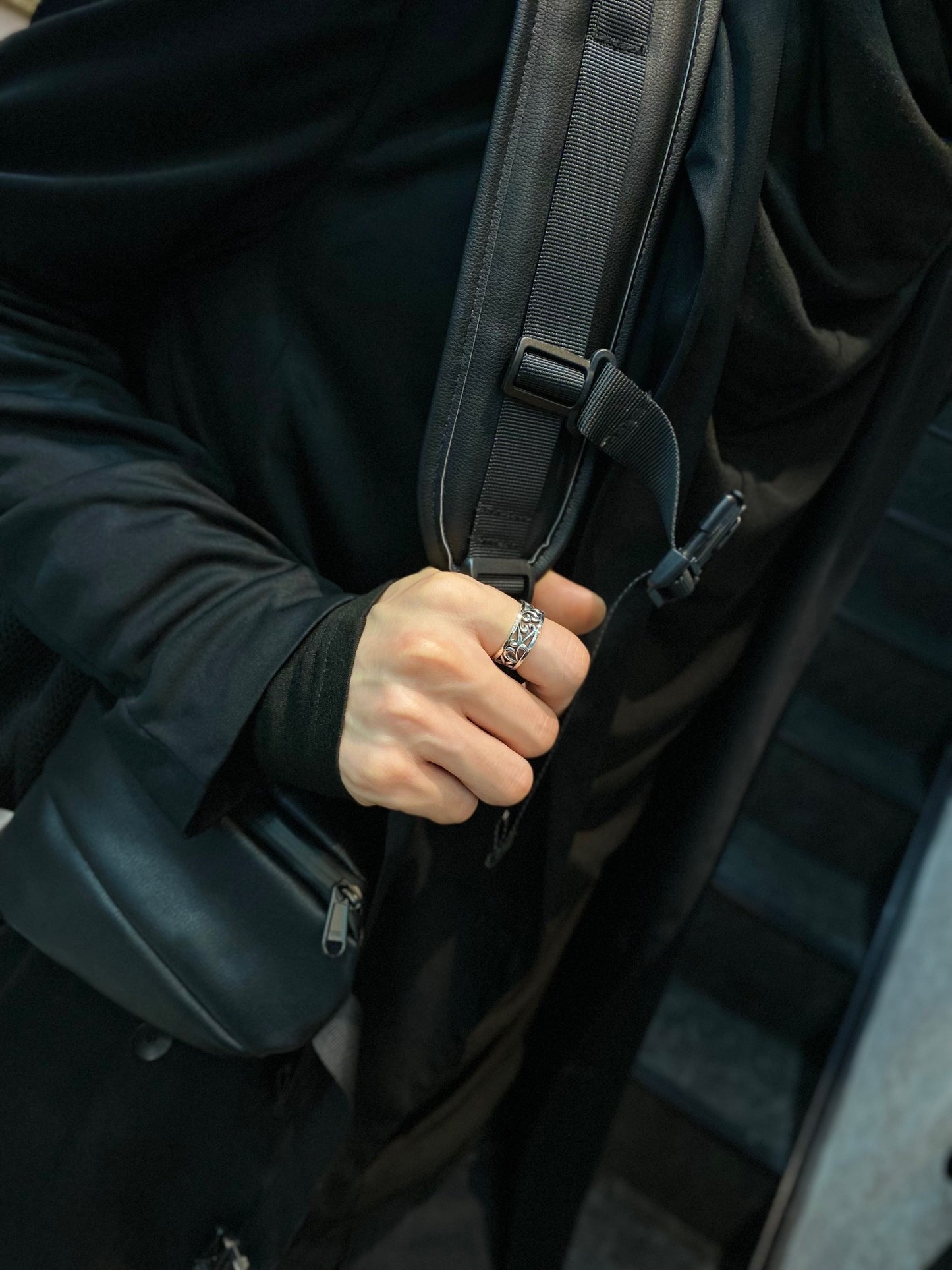 【Bastille バスティーユ】BHAR-021：Ambre paroles Ring アンバーパロールリング