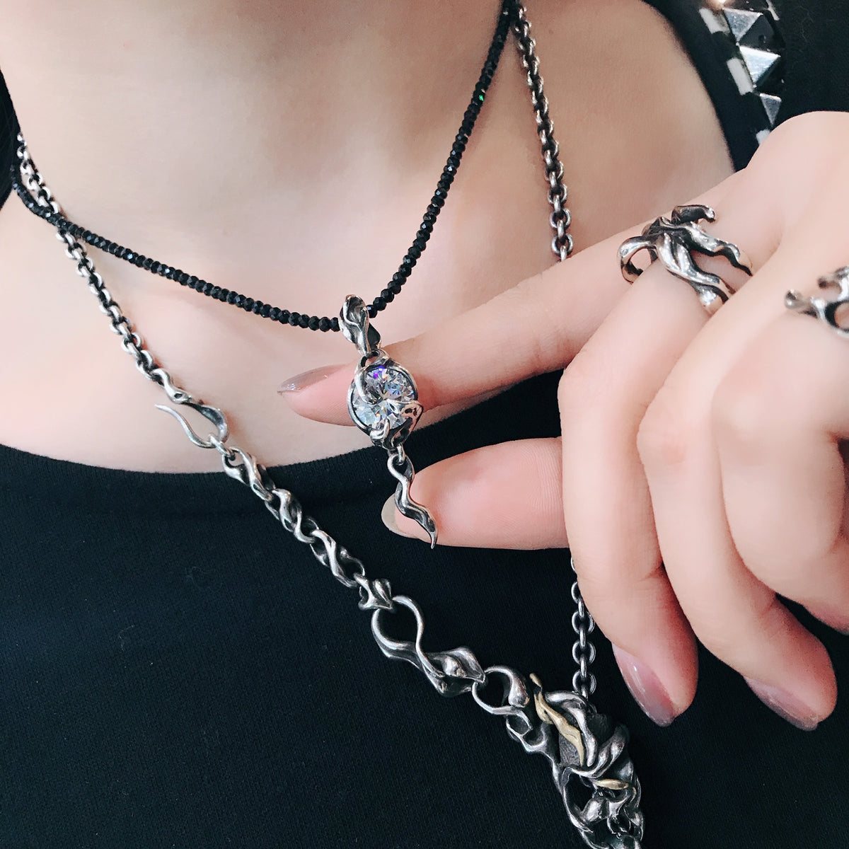 【TAUJAN/タウジャン】Pendant 2911-03bkcz