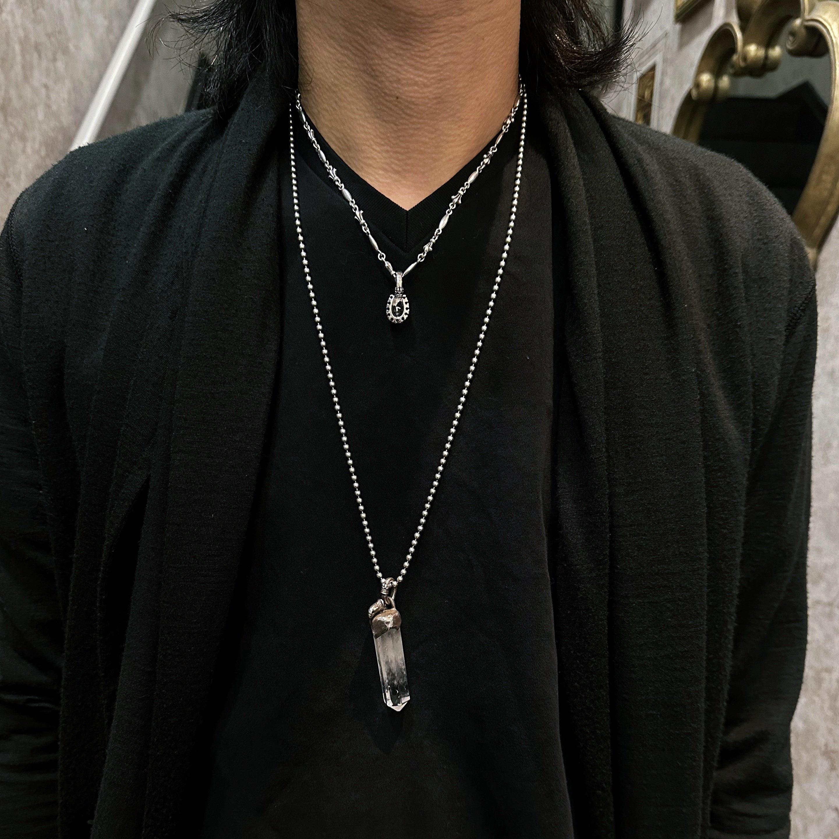 GODSIZE ゴッドサイズ】GS601PD HORSESHOE CROWN Pendant ホースシュー