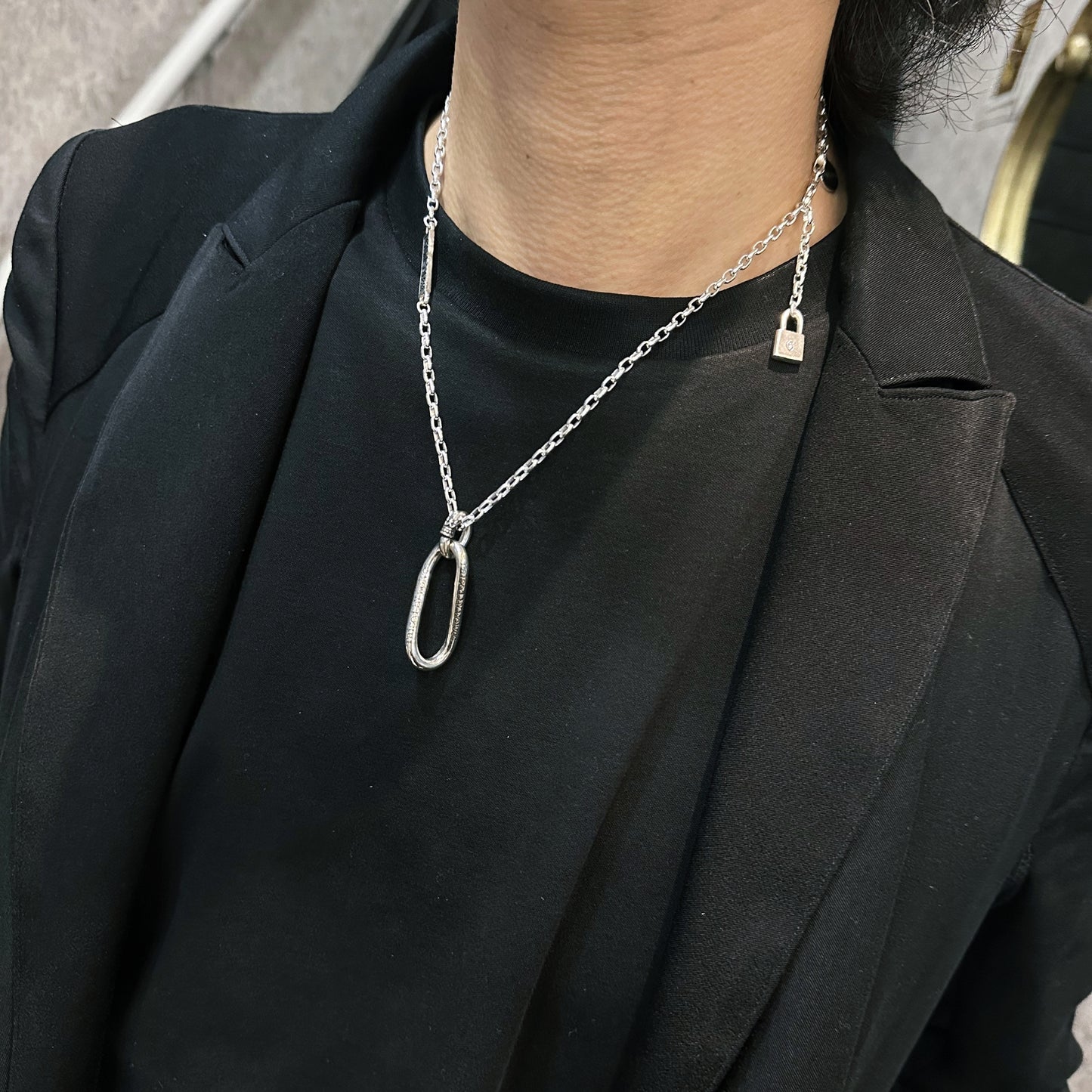 【GODSIZE ゴッドサイズ】GS682PD GODSIZE® FIGARO FRAGMENT [LARGE]/フィガロフラグメントペンダント ラージ