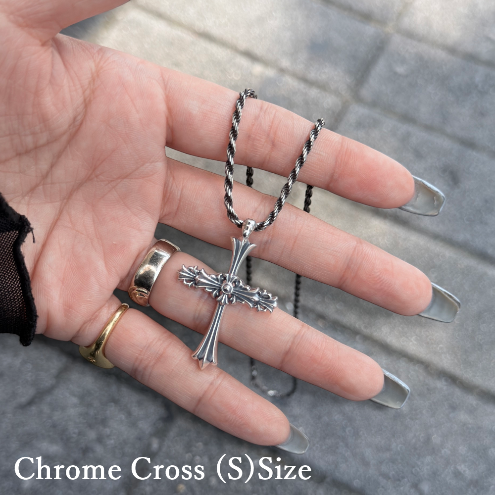 【LONE ONES】MFP-0118 Chrome Cross Pendant