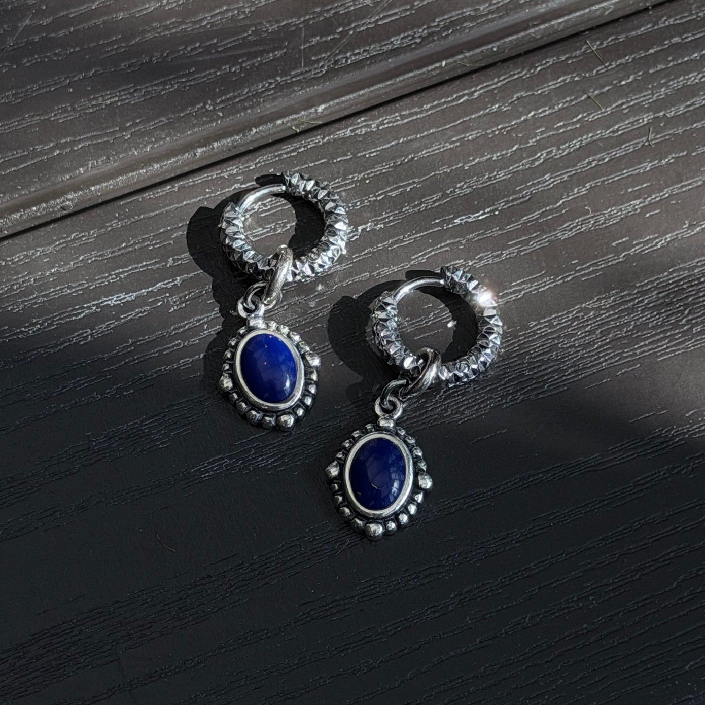 【GABLEO BRAGA/ガブレオ ブラガ】BE01007SS Jaggy Design Hoop Earring