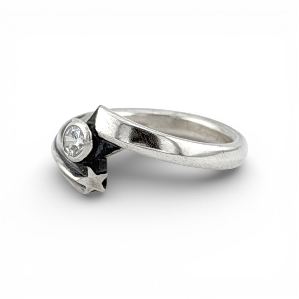 【Rock and Justice EDEN/エデン】Shining Star Ring CZ/CL [ EJR-2 CZ ]