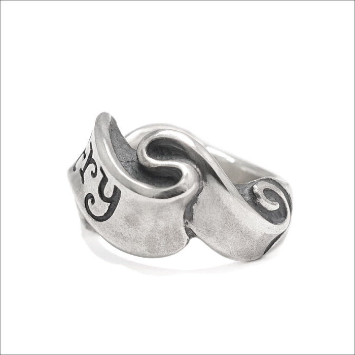 【Rat Race ラットレース】LDRG-13C r.l.d Ribbon Ring / CRY R.L.D リボンリング