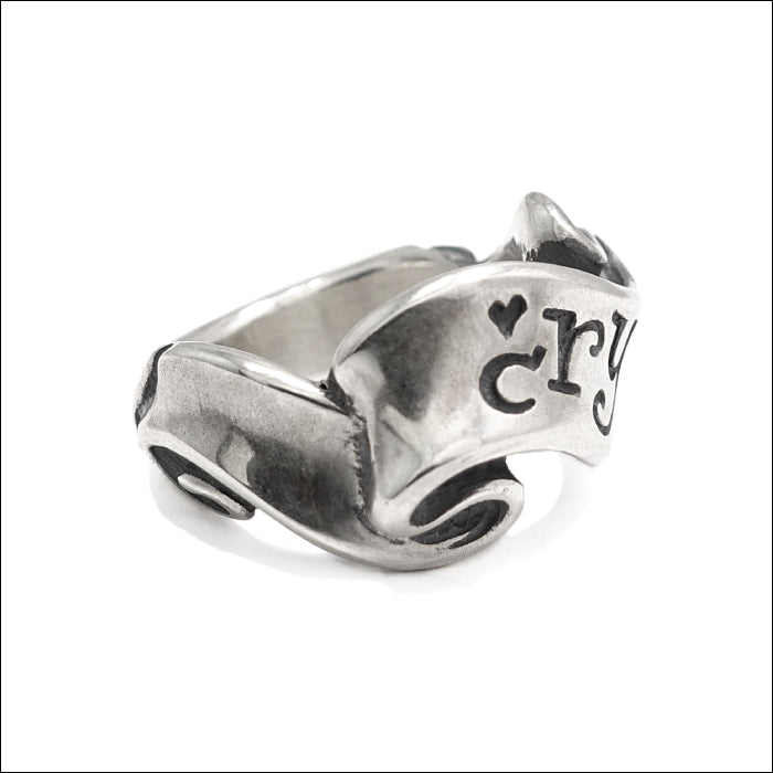 【Rat Race ラットレース】LDRG-13C r.l.d Ribbon Ring / CRY R.L.D リボンリング