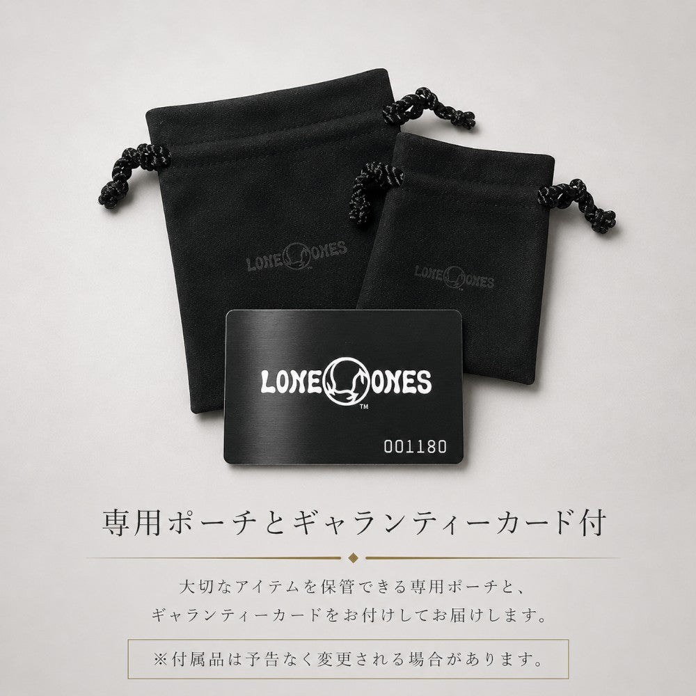 LONE ONES ロンワンズ】MFNH-0006L Mini Silk Eagle Chain Bracelet
