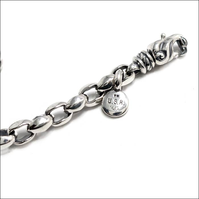 【LONE ONES ロンワンズ】MFB-0040XS Silk Link -Extra Small Lobster Clasp Bracelet