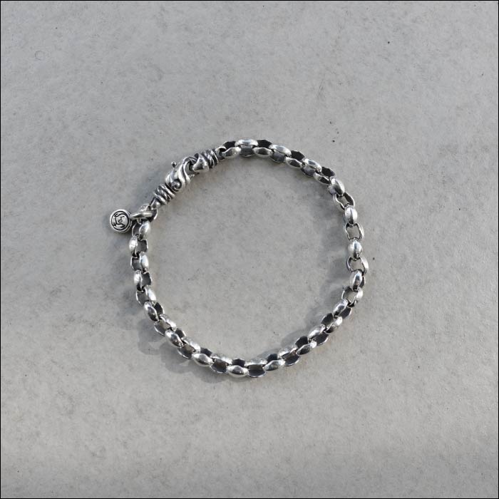 【LONE ONES ロンワンズ】MFB-0040XS Silk Link -Extra Small Lobster Clasp Bracelet