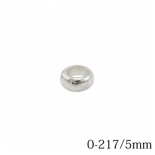 【FIRST ARROW’s ファーストアローズ】O-217/5mm 無垢シルバービーズ