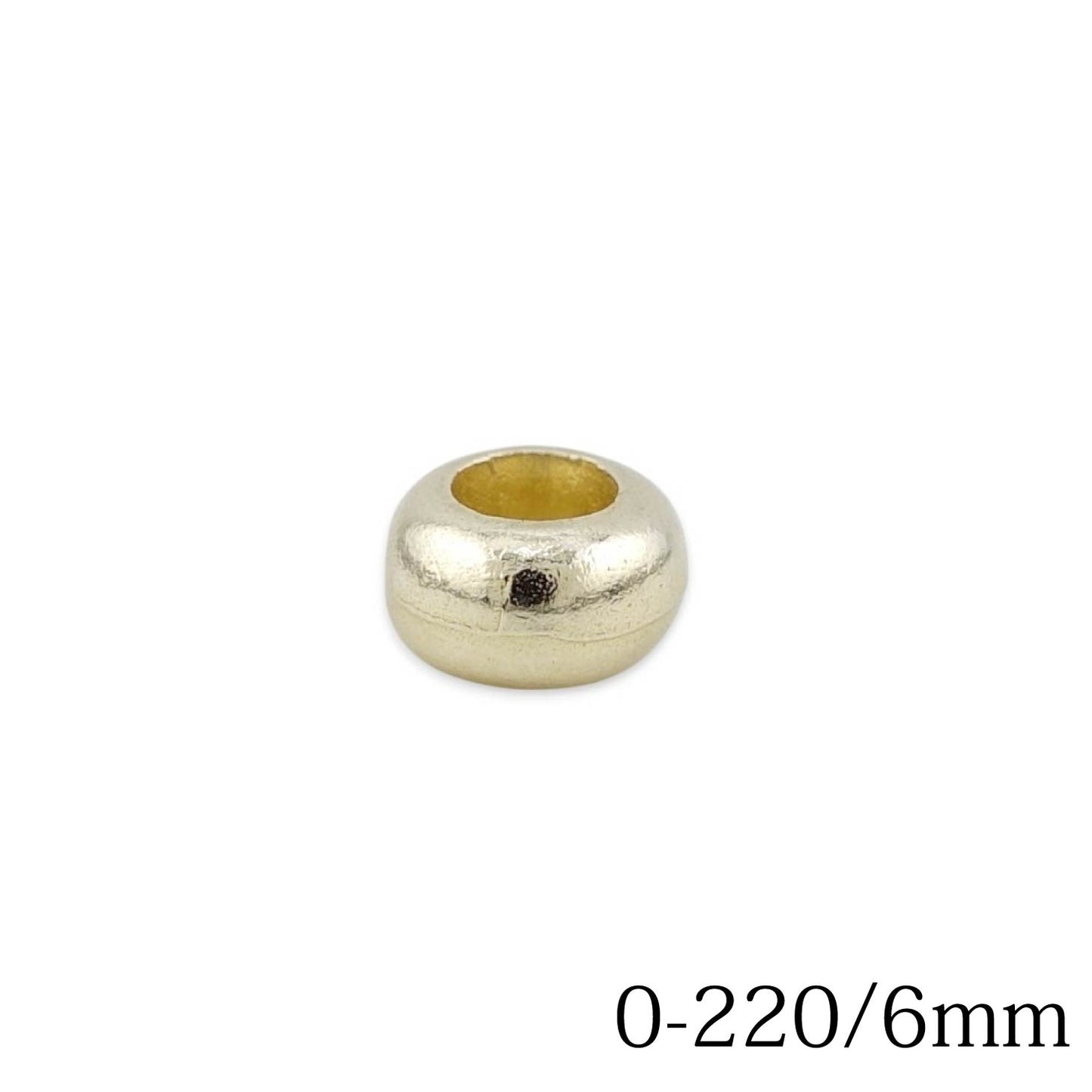 【FIRST ARROW’s ファーストアローズ】O-220/K18 ビーズ [M] 6mm