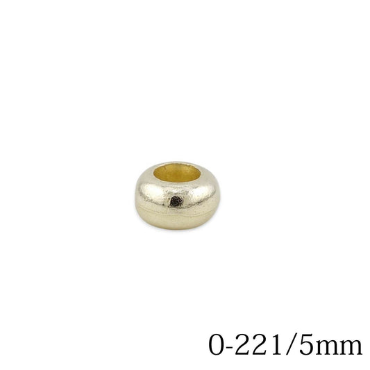 【FIRST ARROW’s ファーストアローズ】O-221/K18 ビーズ [S] 5mm