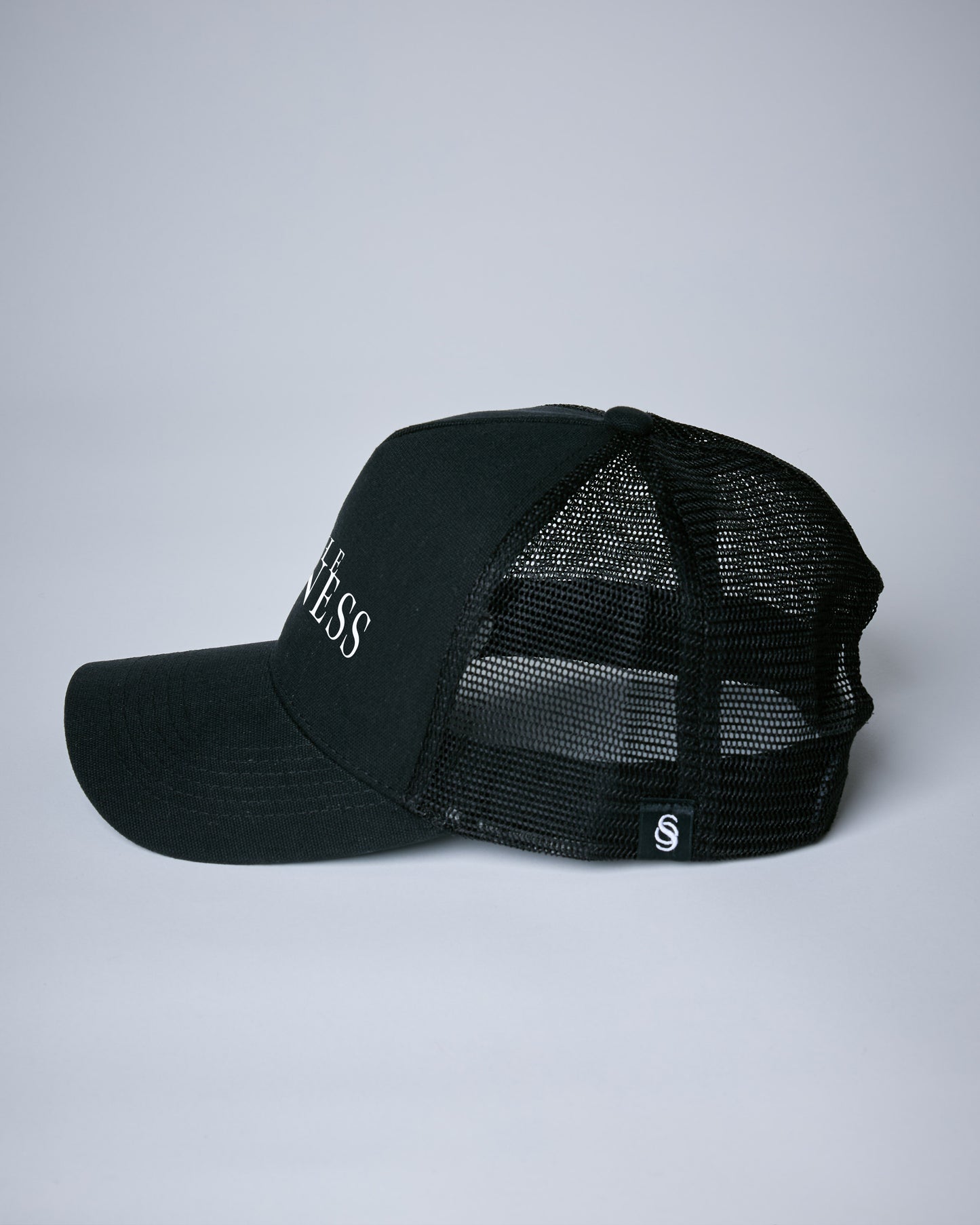 先行予約1-2月入荷予定【THE ONENESS ザ・ワンネス】OJ－ST5105-THEONENESS LOGO Mesh Cap ブラック 10/26締切