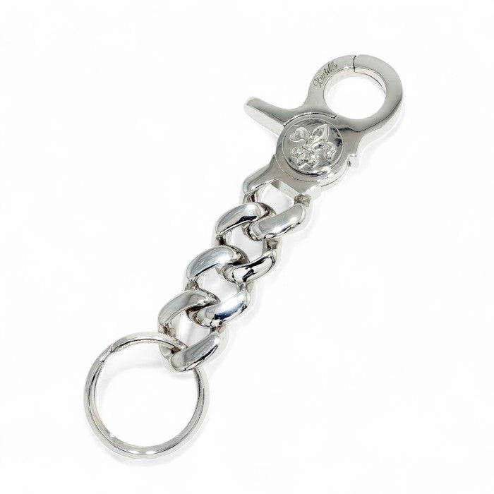 【Bastille バスティーユ】BHAK-004 : Classic Lily Key Chain-Brass クラシックリリーキーチェーン