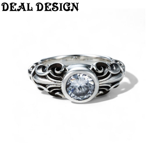 【DEAL DESIGN ディールデザイン】R395251 グランドストーンリング