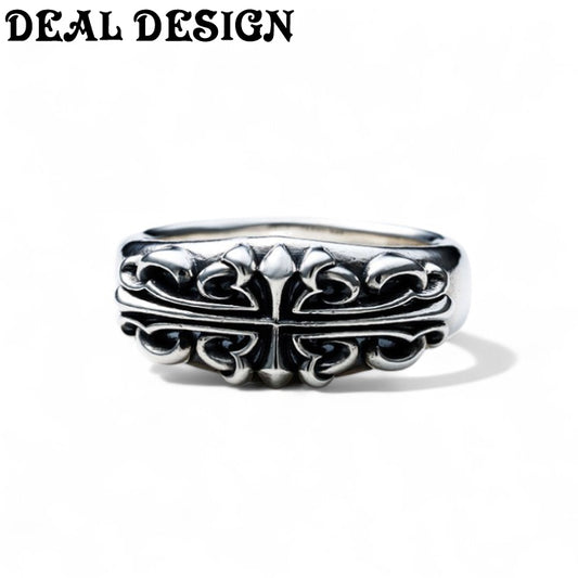 【DEAL DESIGN ディールデザイン】R395262 ブルーミングクロスリング：ナロー