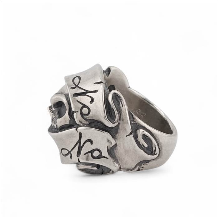 【Rat Race ラットレース】GTSR-２ Give No Take No Skull Ring 2 ギブノーテイクノースカルリング２