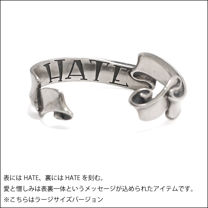 【Rat Race ラットレース】RMVG-1LL Message On Ribbon Bangle LOVE L