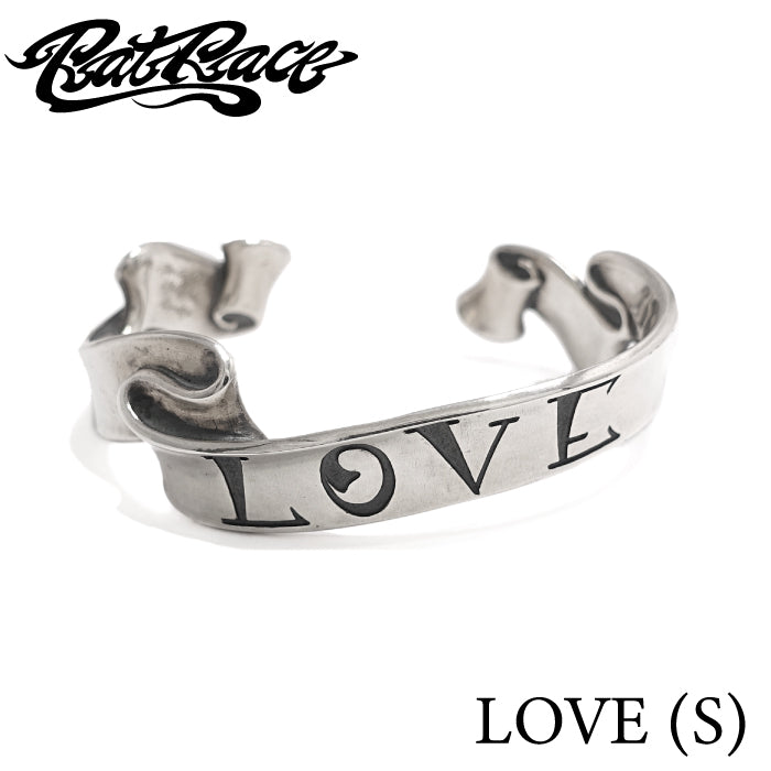 【Rat Race ラットレース】RMVG-1LS Message On Ribbon Bangle LOVE S