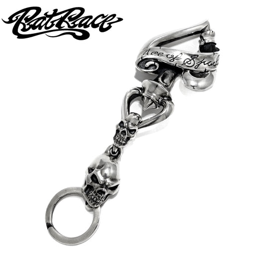 【Rat Race ラットレース】ASKC-1 ACE OF SPADE KEY CHAIN