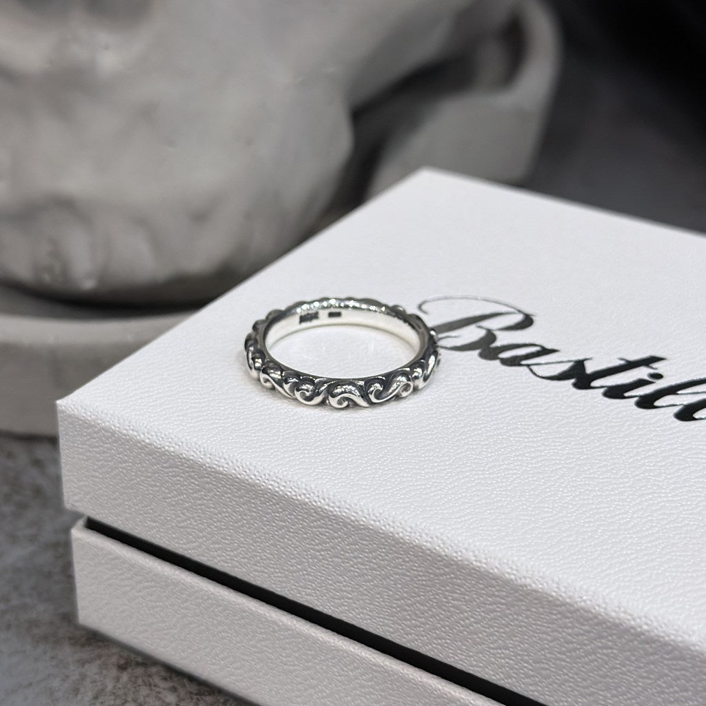 【Bastille バスティーユ】BHAR-036： Small ambre ring スモールアンバーぺールリング