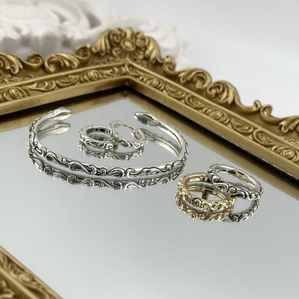 【Bastille バスティーユ】BHAR-036： Small ambre ring スモールアンバーぺールリング