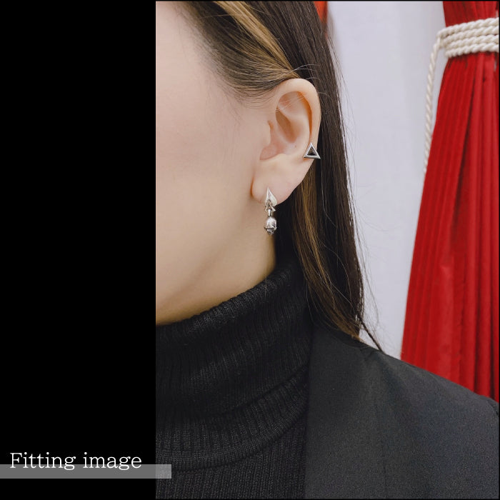 【Rat Race ラットレース】SEP-3 Spade & Skull Pierce スペード＆スカルピアス