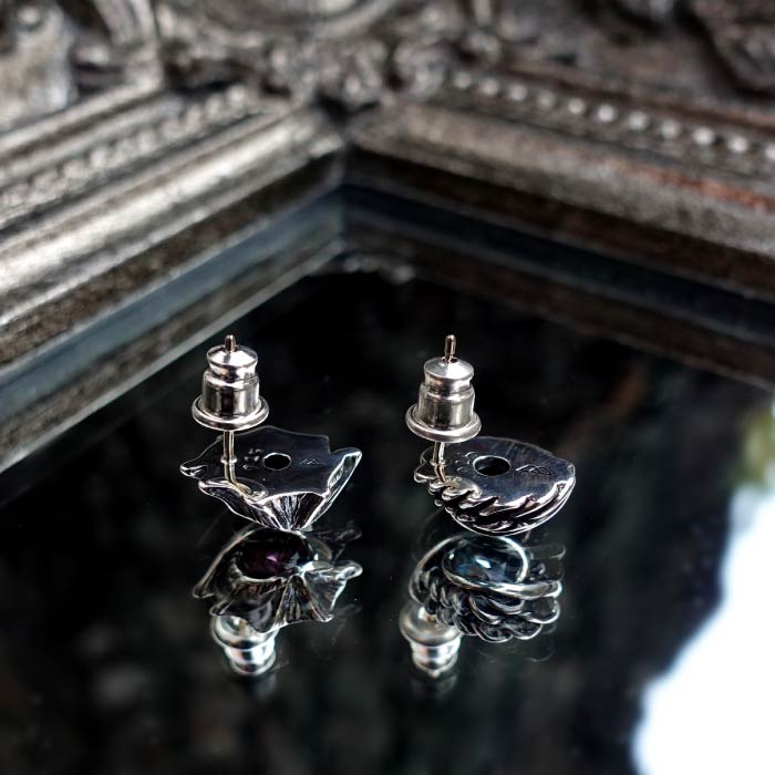 [Bizarre] SPJ058 Angel Silver Earrings 2nd